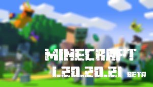 Minecraft PE 1.20.20.21 Beta