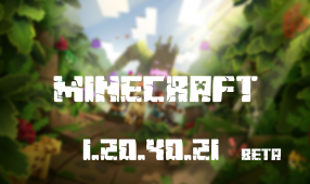 Minecraft PE 1.20.40.21 Beta