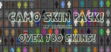 Camouflage Skin Pack 180+ Skins!
