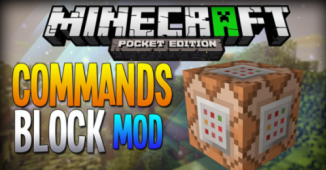 Command Blocks Мод Minecraft PE