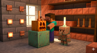 Как сделать Медного голема в Майнкрафт: пошаговый гайд 2026