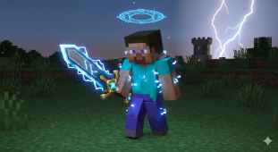 Магия молний для майнкрафт (поддержка версии 26)