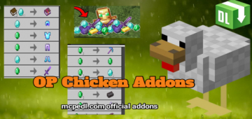 Minecraft But Chickens Are mobs OP Add-Ons
