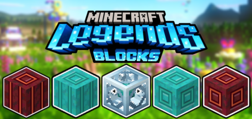 Мод: Блоки из версии Minecraft Legends