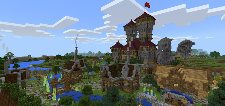 TRG Village - Карта Minecraft PE