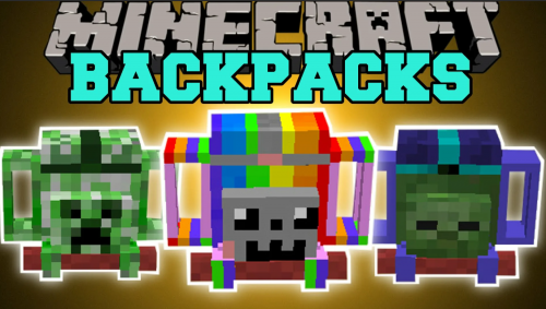 Мод Backpacks для Minecraft