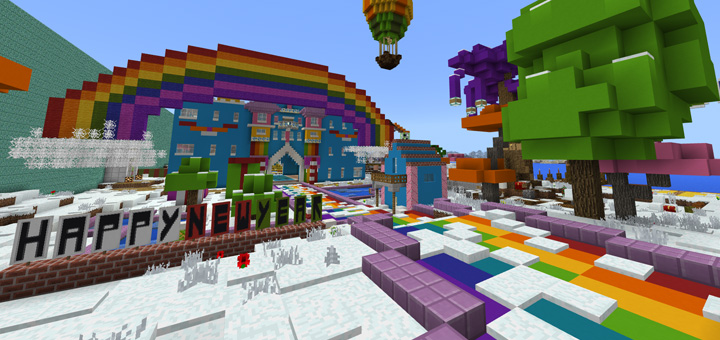 World of Color - Карта Minecraft PE