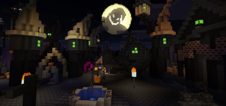 Halloween Town - Карта Minecraft PE