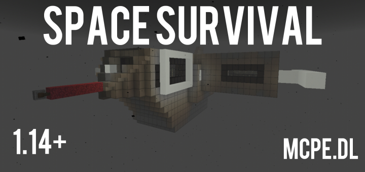 Выживание в космосе - Карта Minecraft PE