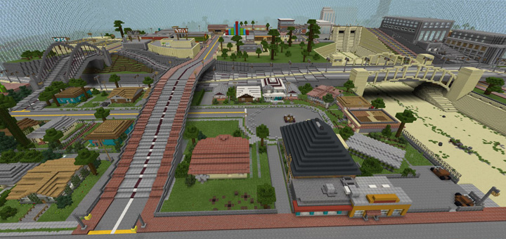 GTA San Andreas - Карта Minecraft PE