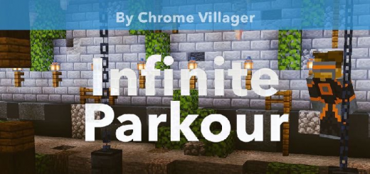 Бесконечный Паркур - Карта Minecraft PE