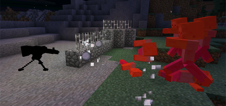 Automatic Machine Gun - Minecraft PE