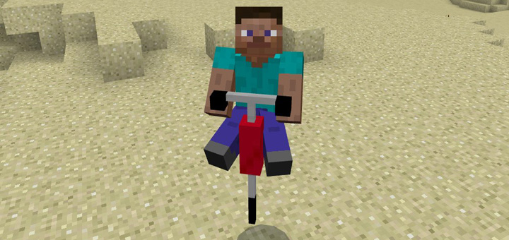 Mine-Pogo - Мод/Аддон Minecraft PE