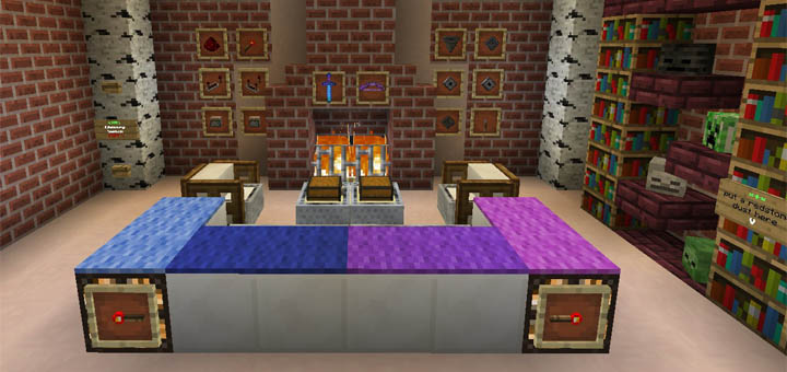 Подземная База - Карта Minecraft PE