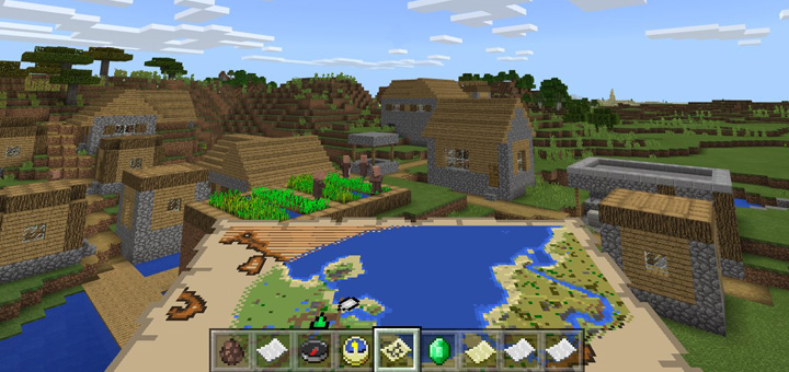 Village Locator - Мод/Аддон Minecraft PE