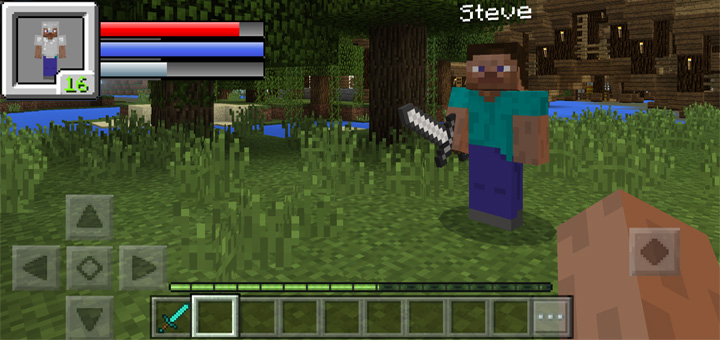 RPG HUD - Текстура/Аддон Minecraft PE