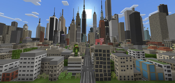 Брукфилд (Мини-Город) - Карта Minecraft PE