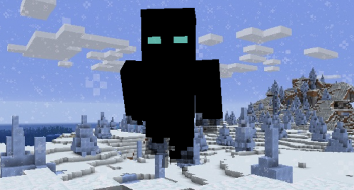 Скин Черный дух для Minecraft