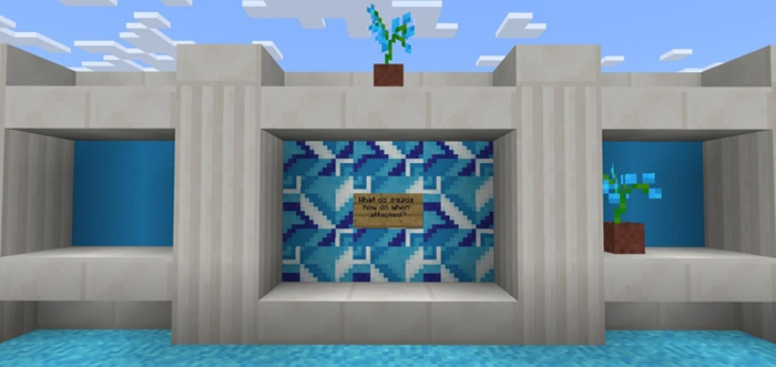 Что знаешь о водном обновлении? - Карта Minecraft PE