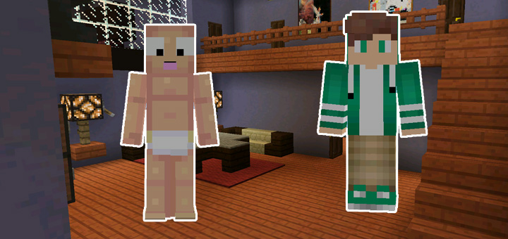 Кто твой папочка? - Карта Minecraft PE