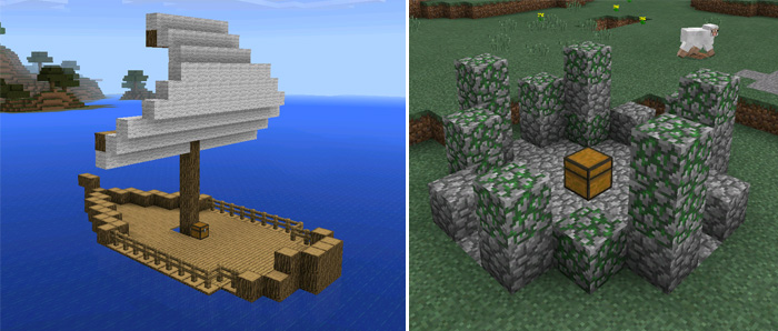 Руины: Глава 1 - Карта Minecraft PE 0.15.0, 0.15.1, 0.15.2