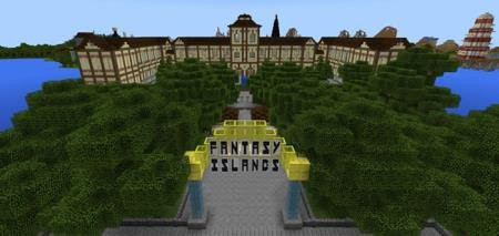 Фантастический остров (Парк различений) - Карта