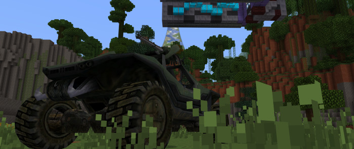 Мод: Автомобиль из Halo M12 "Вепрь"