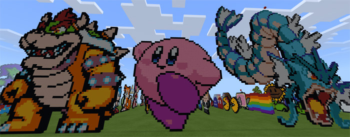 Pixel Playground - Карта Minecraft PE