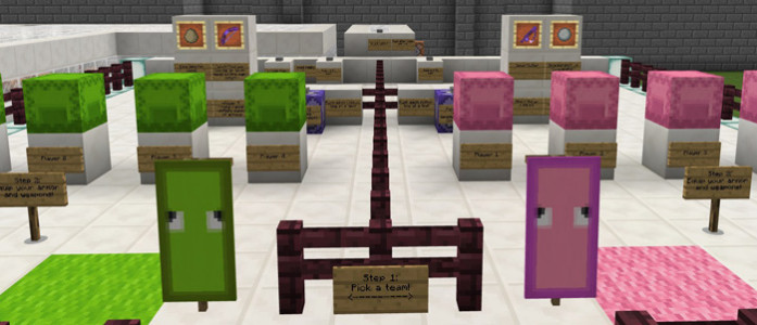 Splatoon (Turf Wars) - Карта Minecraft PE