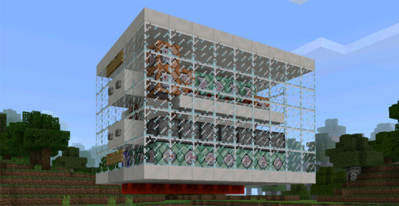 Overpowered Tools With Commands - Карта Minecraft PE