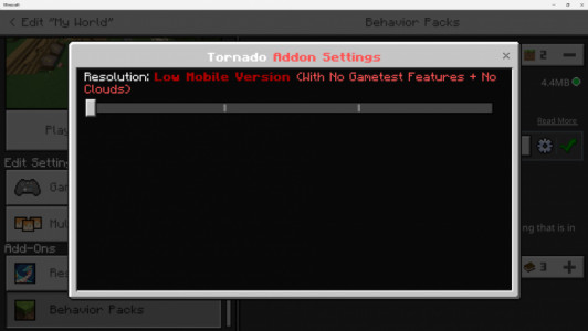 Мод: Мощное торнадо