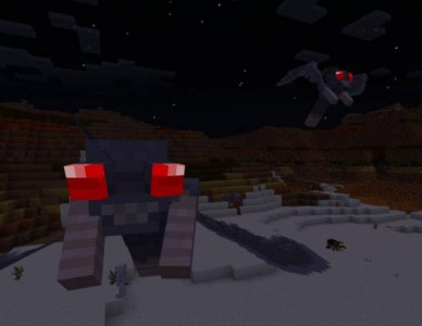 Летающие Мобы - Мод/Аддон Minecraft PE