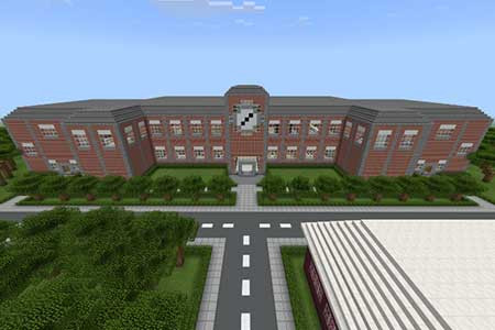 Школа и Театр - Карта Minecraft PE