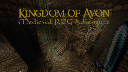 Королевство Эйвон (Открытый мир RPG) - Карта Minecraft PE