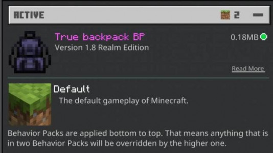 Backpacks Мод/Аддон