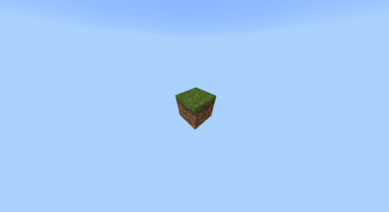 Карта: Мир в одном блоке