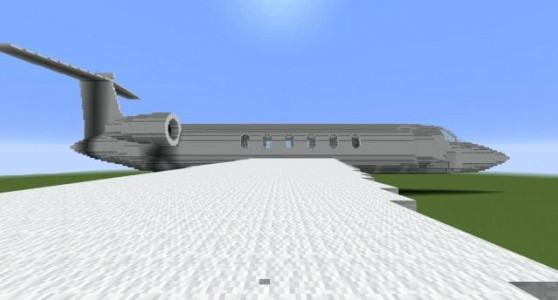 Постройка: Огромный частный самолет