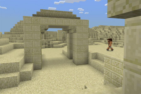 Выживание в Египте - Карта Minecraft PE