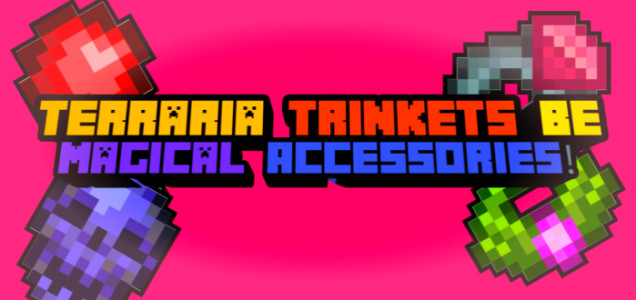 Мод: Аксессуары из Terraria