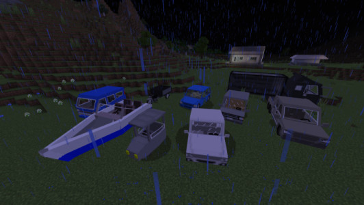 Мод: Простой транспорт (Лайт версия)