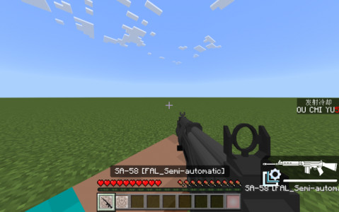 Мод: Огнестрельное оружие