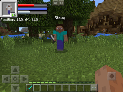 RPG HUD - Текстура/Аддон Minecraft PE