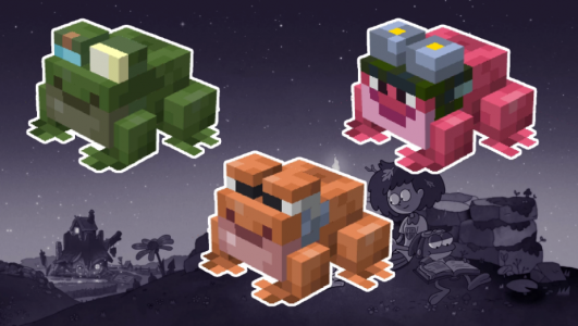 Текстуры: Лягушки из мультфильма «Амфибия»