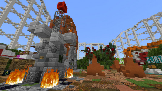 SG Fan Realm World - Карта Minecraft PE