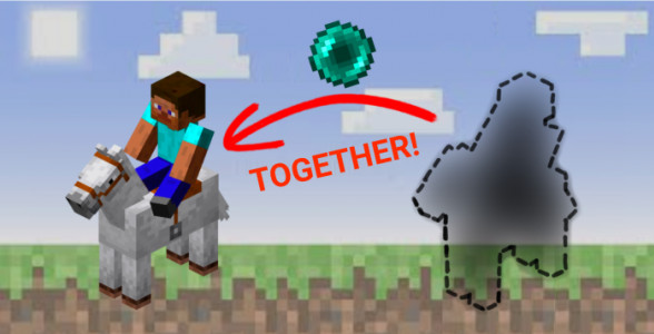 Мод: Телепортация жемчугом верхом на мобе