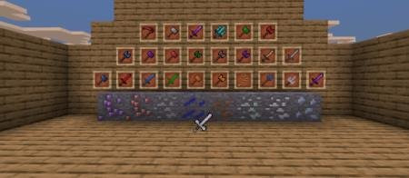 NewWeaponsPlusV5 Мод/Аддон Minecraft PE
