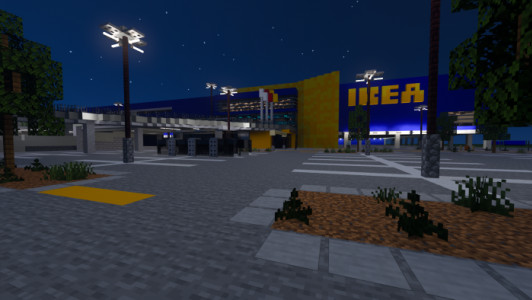 Большой город - Карта Minecraft PE