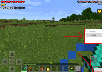 SKILLSMOD - Minecraft PE