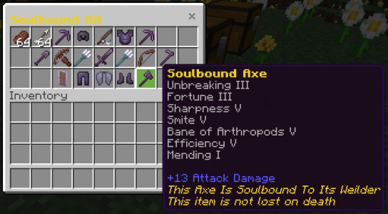 Карта: Простое выживание с наборами снаряжения