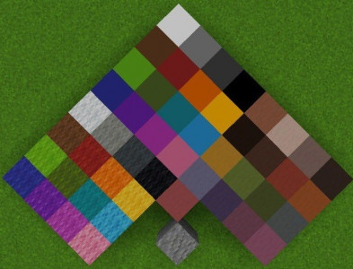 Мод: Контурный окрас блоков